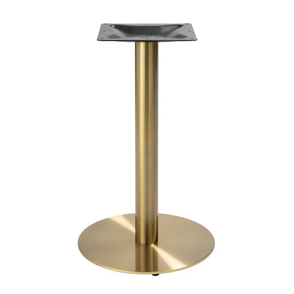 OVIALA - Pied de table en acier inoxydable or Sutton - Sutton - large