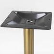 OVIALA - Pied de table en acier inoxydable or Sutton - Sutton - vignette