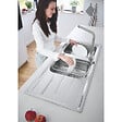 GROHE - Évier K200 GROHE 31564SD1 1 bac + 1/2 bac + 1 égouttoir - inox - vignette