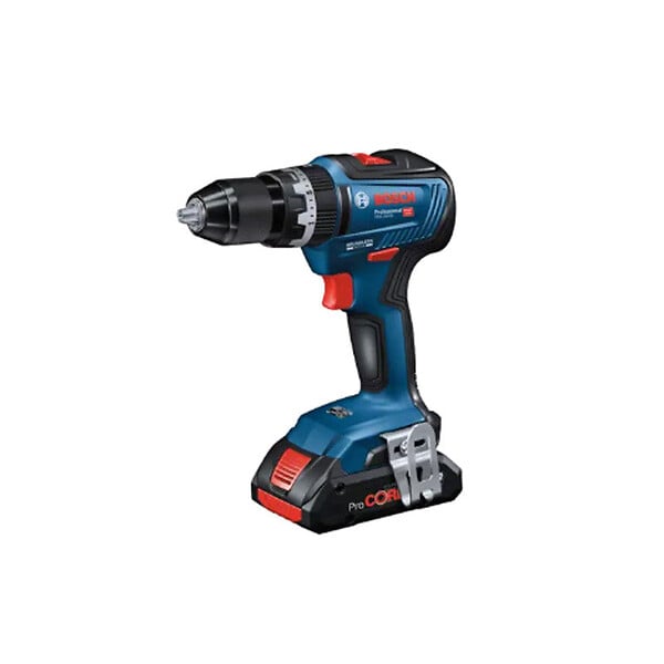 BOSCH - Pack BOSCH Perceuse - visseuse sans fil GSB 18V-55 + Meuleuse GWS 18V-7 + 2 batteries 4.0Ah 18V + chargeur + sac à outils - large