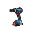 BOSCH - Pack BOSCH Perceuse - visseuse sans fil GSB 18V-55 + Meuleuse GWS 18V-7 + 2 batteries 4.0Ah 18V + chargeur + sac à outils - vignette