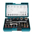 MAKITA - Coffret Fixation Clé à cliquet + 20 accessoires MAKITA B-54081 - vignette