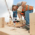 BOSCH - Perceuse à percussion BOSCH 060119C700 - GSB 21-2 RCT 1300W - vignette