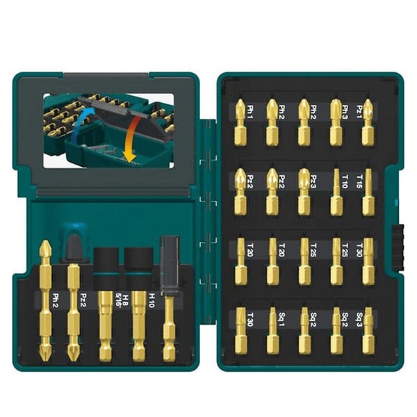MAKITA - Coffret de 26 embouts de vissage MAKITA B-49921 - large