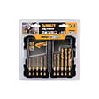 DEWALT - Coffret plastique de 10 forets DEWALT DT50050-QZ HSS Titane Impact Ø 3-3,2-3,5-4-4,5-5-6-8-11-12 mm - vignette