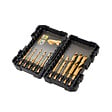 DEWALT - Coffret plastique de 10 forets DEWALT DT50050-QZ HSS Titane Impact Ø 3-3,2-3,5-4-4,5-5-6-8-11-12 mm - vignette