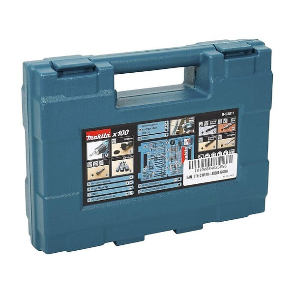 MAKITA - Jeu d'embouts et forets B-53811 MAKITA - 100 pièces - large