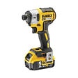 DEWALT - Pack 2 outils 18V DEWALT DCK268P2T-QW : perceuse-visseuse compact DCD791 et visseuse à choc DCF887 avec un coffret et 2 batteries - vignette