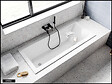 BESCO - Baignoire Droite sans Tablier - 180 x 80 cm - MODERN SANS TABLIER - REPOSE-TÊTE OFFERT - vignette