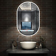 AICA SANITAIRE - AICA Miroir salle de bain LED 60x90cm tricolore + anti-buée + dimmable + mémoire - vignette