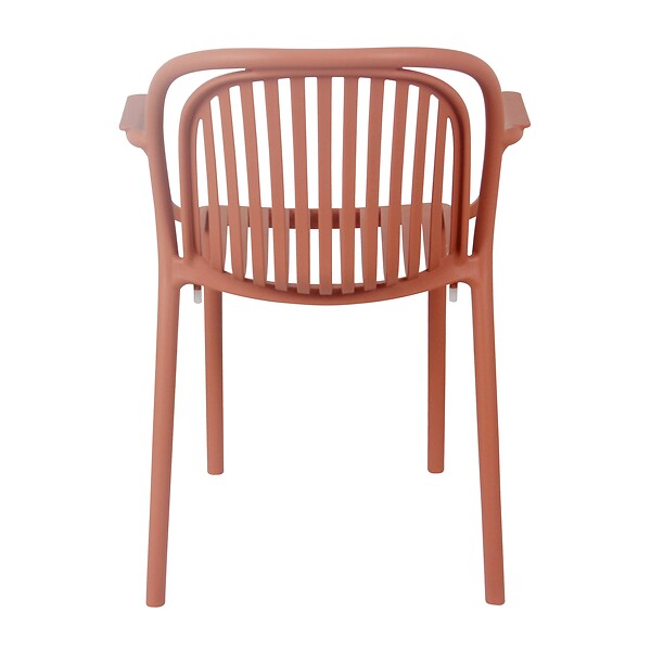 OVIALA - Fauteuil de terrasse terracotta - Copenhague - large