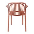OVIALA - Fauteuil de terrasse terracotta - Copenhague - vignette