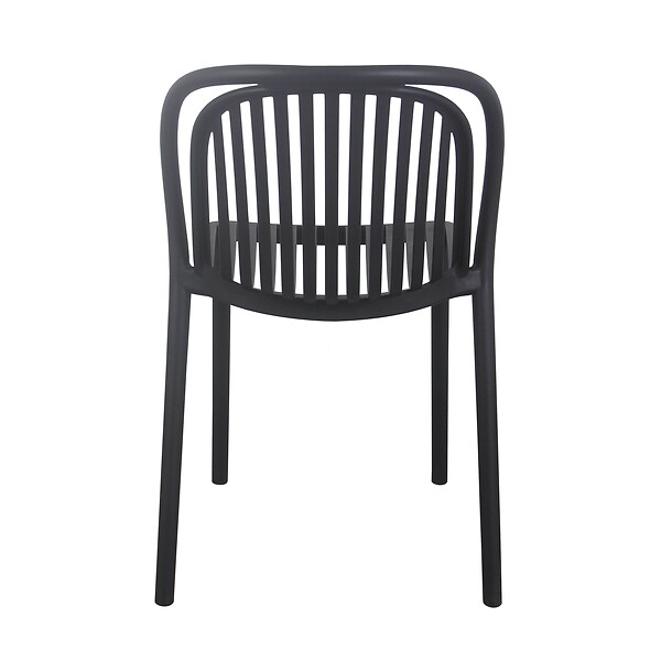 OVIALA - Chaise de terrasse noire - Copenhague - large
