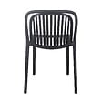 OVIALA - Chaise de terrasse noire - Copenhague - vignette