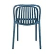 OVIALA - Chaise de terrasse bleu canard - Copenhague - vignette