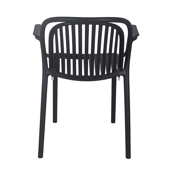 OVIALA - Fauteuil de terrasse noir - Copenhague - large
