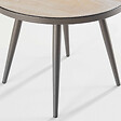 OVIALA - Table basse de jardin ronde plateau en céramique - Tivoli - vignette