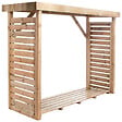 CERLAND - ABRI BUCHES BOIS XL 238,5X89,5X183CM - vignette
