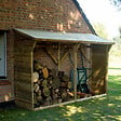 CERLAND - ABRI BUCHES BOIS XL 319,5X100X213CM - vignette