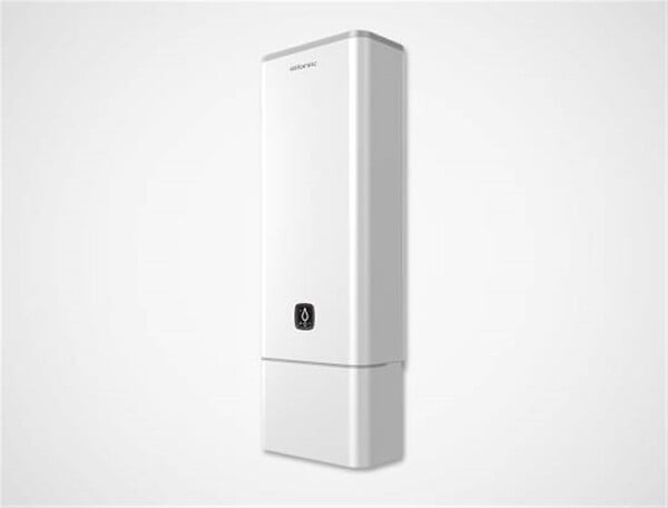 ATLANTIC - Chauffe-eau électrique connecté Linéo Atlantic - 2250W - Plat vertical mural - 65L - Blanc - large