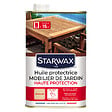 STARWAX - Huile protectrice Teck-Bois exotiques Bidon 1l - vignette