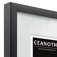 CEANOTHE - Cadre 30X40 Ouv 20X30 Milan noir - vignette