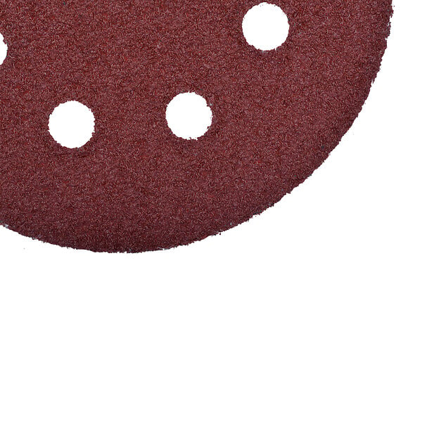 MC KENZIE - x5 disques perforés agrippant - Grain 40 - Diam.115mm - large