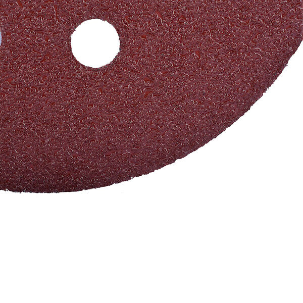 Lot de 10 disques abrasifs grain 40 - 125mm - 8 trous - large