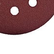 Disques abrasifs auto-agrippants 125mm - Oxyde d'aluminium - Grain 80 - Lot de 10 - vignette
