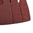 Lot de 15 patin abrasif triangle agripant 93 mm 6 trous grain - vignette