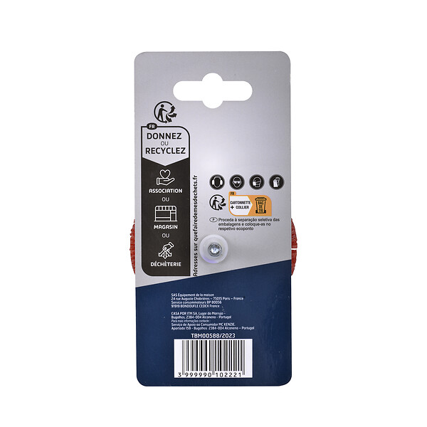 MC KENZIE - Brosse circulaire - Fil nylon - 75mm - large