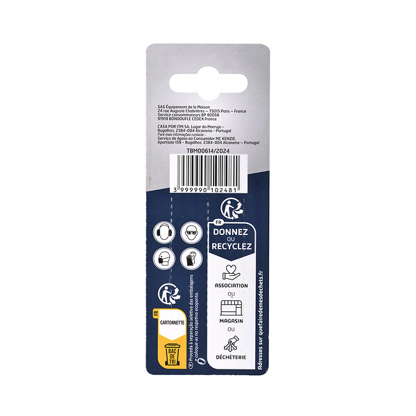 MC KENZIE - Lame pour scie sauteuse HSS 3113 - Acier - large