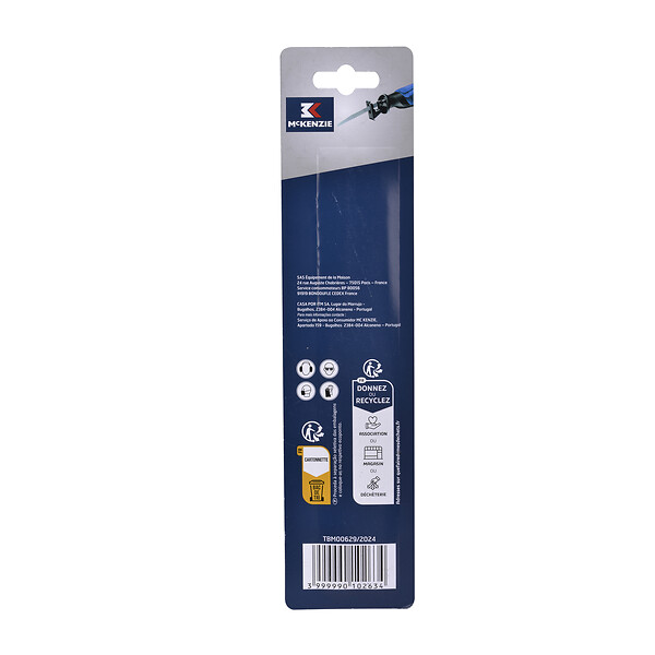 MC KENZIE - Lames scie sabre 4052 - large