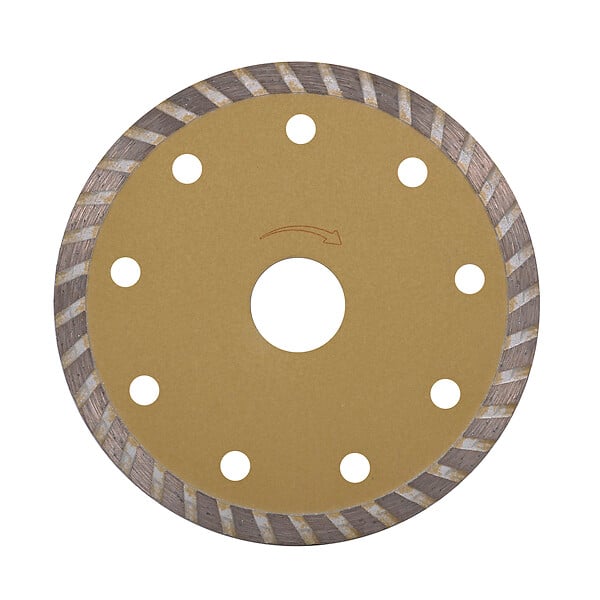 MC KENZIE - Disque diamant crénelé - D115x2,2 - Alésage 22,2mm - large