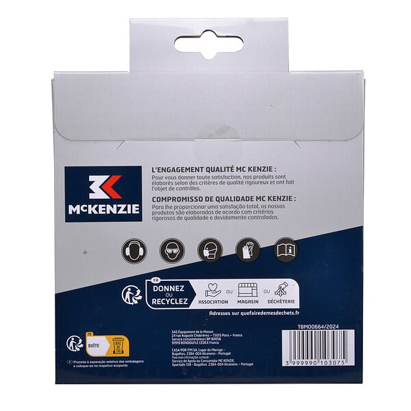 MC KENZIE - Lame de scie circulaire 150mmx30x30t - large