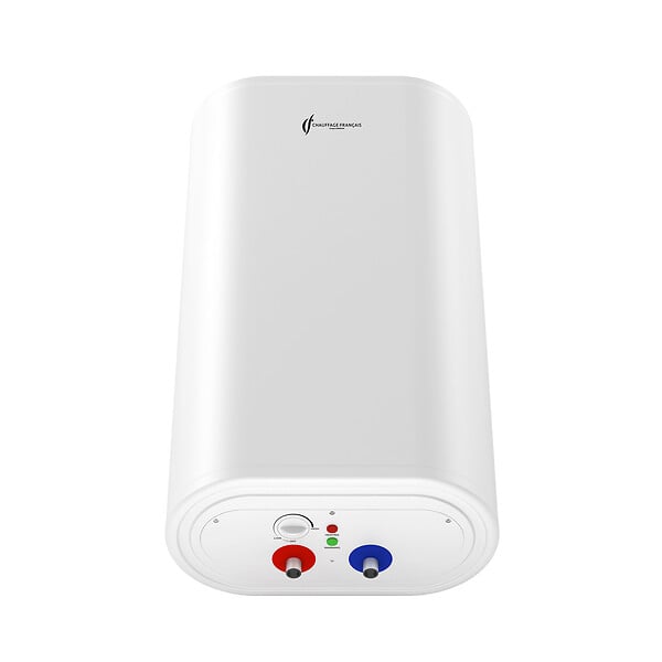 SANNOVER - Chauffe Eau Electrique Plat Mural Multipositions Valorie Sannover 30 Litres + Kit d'Installation Complet NF - large