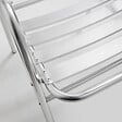 OVIALA - Lot 4 fauteuils de jardin aluminium gris - Nothing Hill - vignette
