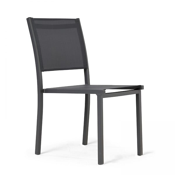 OVIALA - Ensemble table de jardin avec 8 chaises et 2 fauteuils béton - Melbourne - large