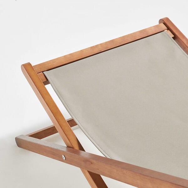 OVIALA - Lot de 2 chiliennes eucalyptus taupe - Socoa - large