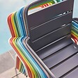 OVIALA - Fauteuil de jardin en métal ivoire - Palavas - vignette