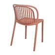 OVIALA - Chaise de terrasse terracotta - Copenhague - vignette