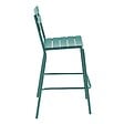 OVIALA - Chaise haute de terrasse vert foncé - Almada - vignette