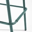 OVIALA - Chaise haute de terrasse vert foncé - Almada - vignette