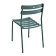 OVIALA - Chaise de terrasse en aluminium vert foncé - Almada - vignette