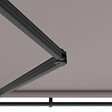OVIALA - Store banne semi-intégral 2,5x2m en aluminium taupe - Brehat - vignette