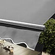 OVIALA - Store double pente 3 x 4m et 4 dalles lestées anthracite - Delgada - vignette