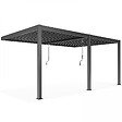 OVIALA - Pergola bioclimatique adossée 3x6m et 4 Stores 2,66 x 2,34m - Oia - vignette