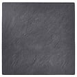 OVIALA - Table de terrasse 60 cm inclinable ardoise gris foncé - Opéra - vignette