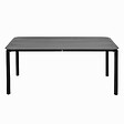 OVIALA - Ensemble table de jardin et 8 chaises noir - Almada - vignette