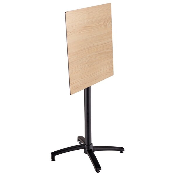 OVIALA - Pied pour table avec système inclinable 108 cm en aluminium noir Klipo - Klipo - large